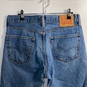 Vintage Levi’s 505 Straight Leg Raw Hem